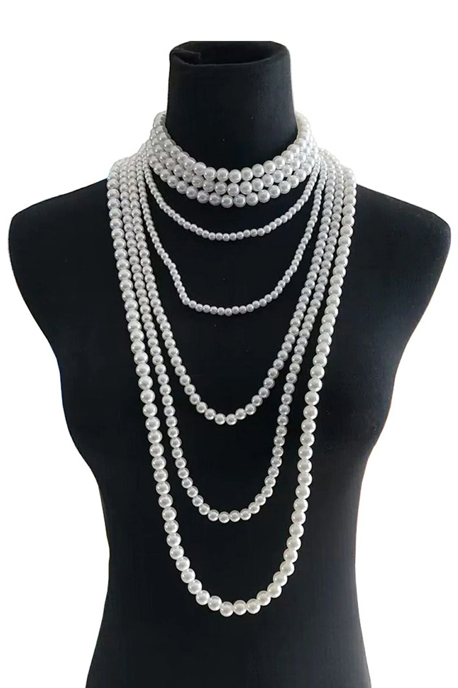 Lakely Multi Layer Pearl Necklace