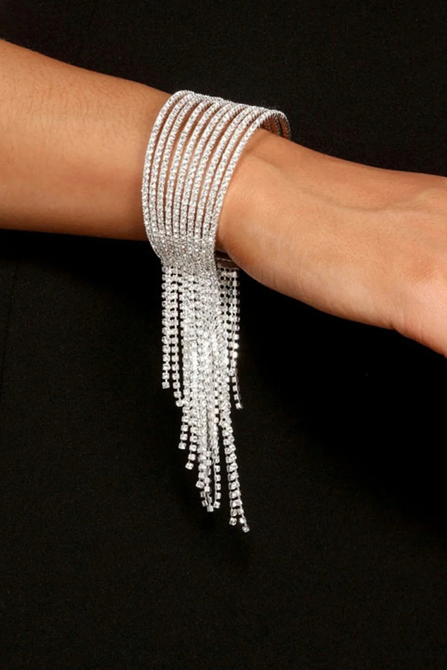 Ramisha Diamond Fringe Bracelet