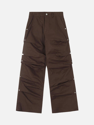 1984 American Street Trend Pleated Versatile Casual Pants - tntwear1