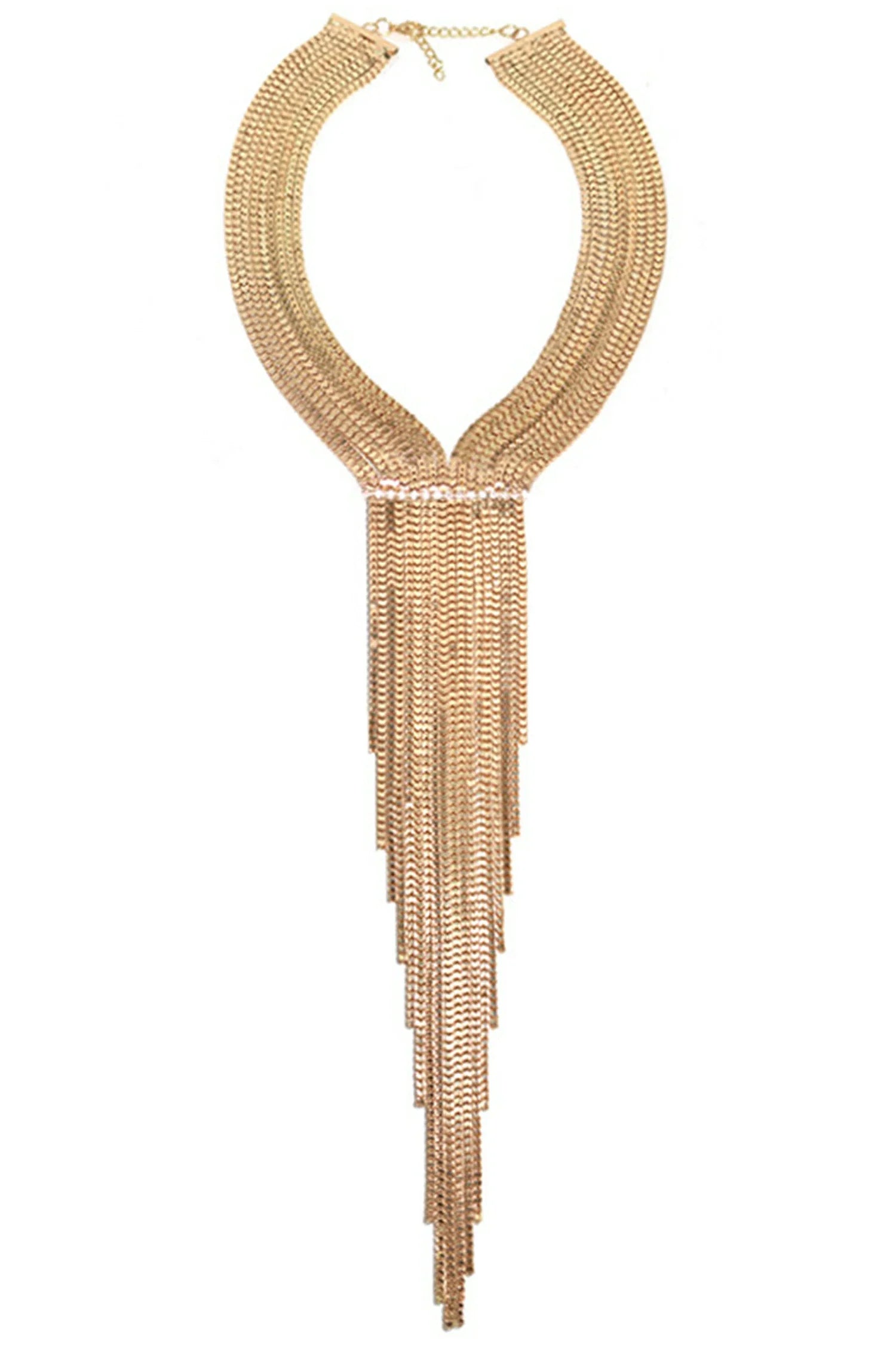 Emmaline Multilayer Fringe Necklace