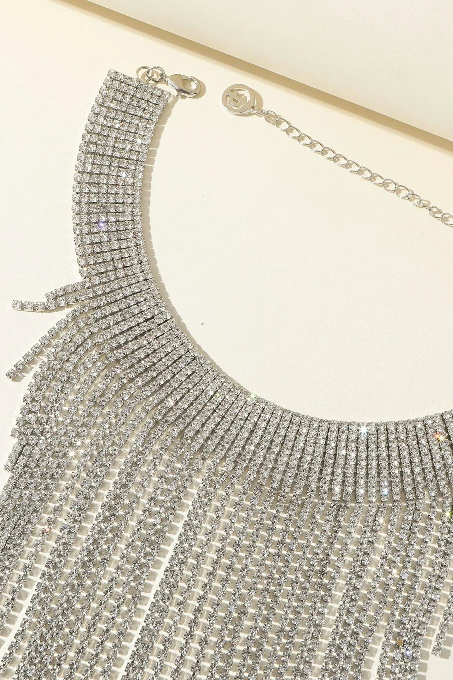 Karleigh Tassel Diamond Necklace