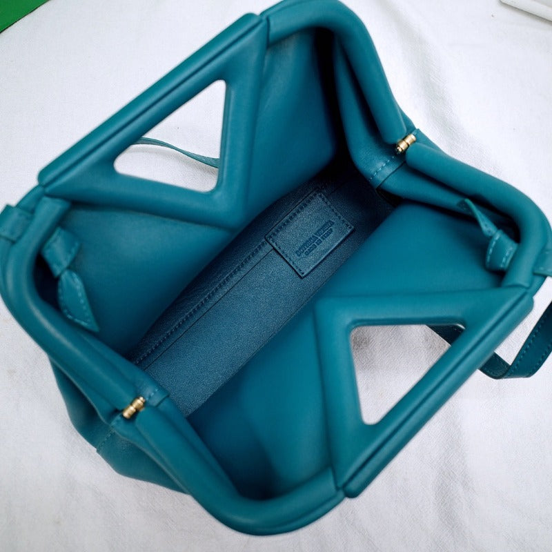 Tntwear - Triangle Shoulder Bag Turquoise