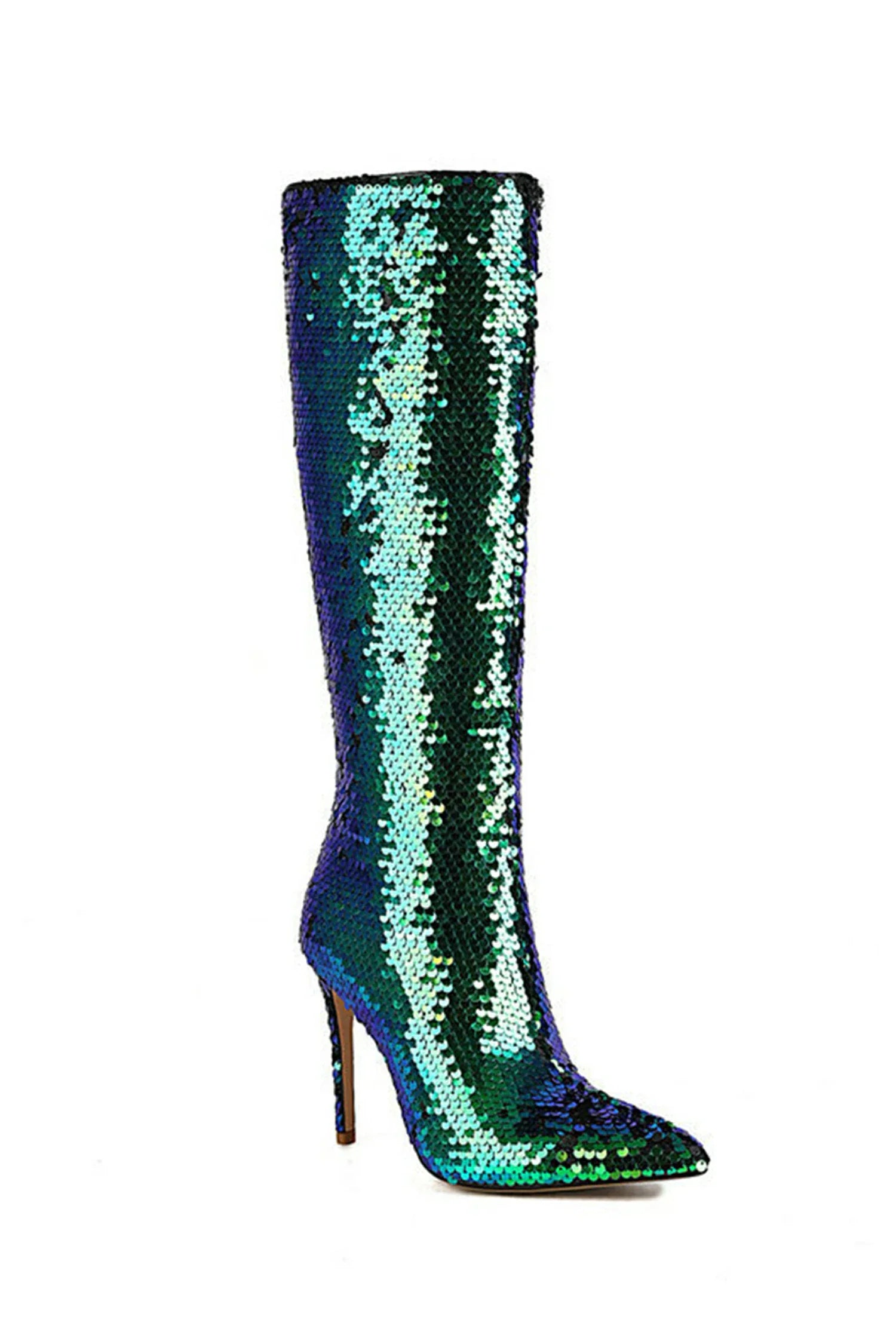 Bryston Sequin Pattern Boots