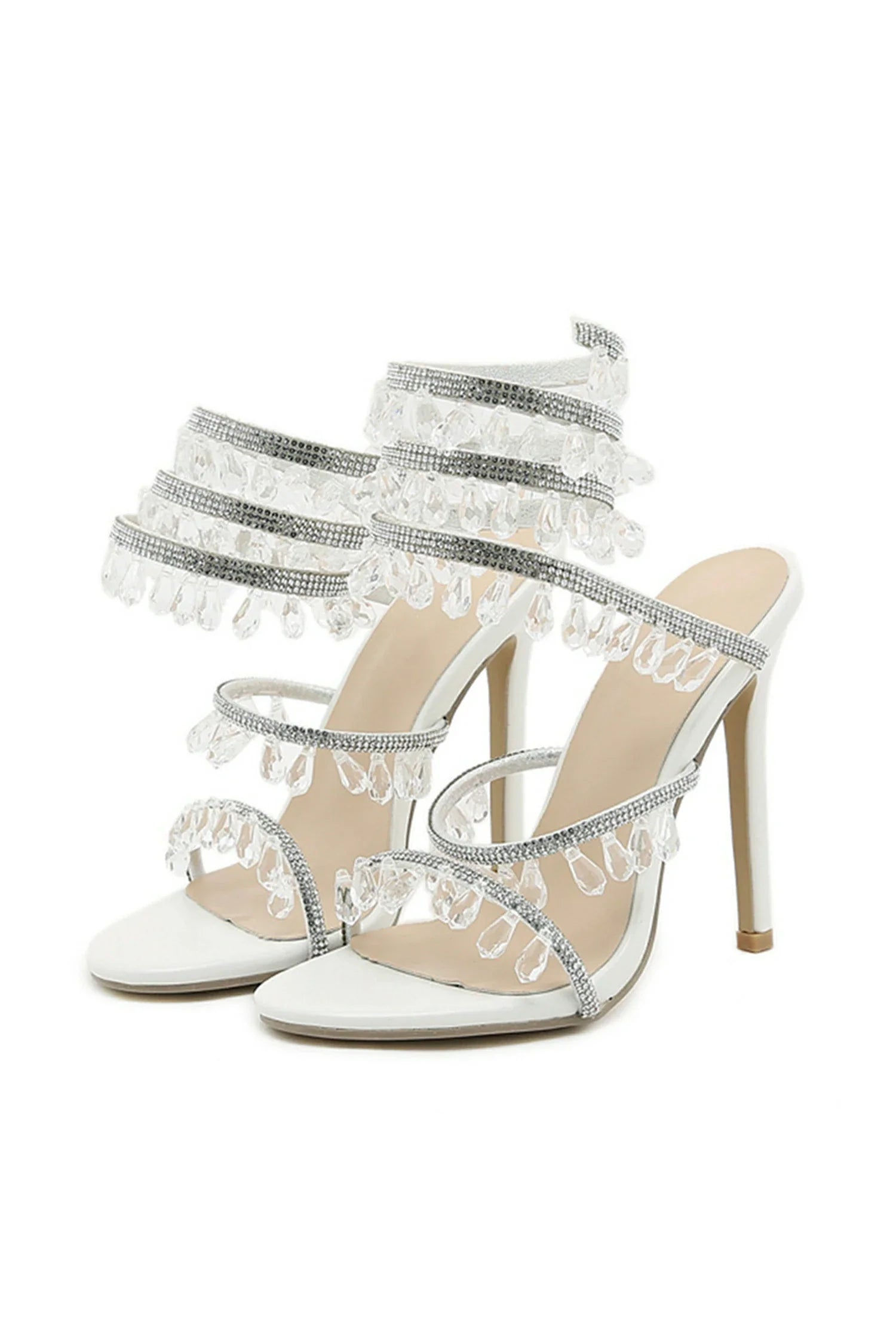 Inari Diamond Fringe Heels