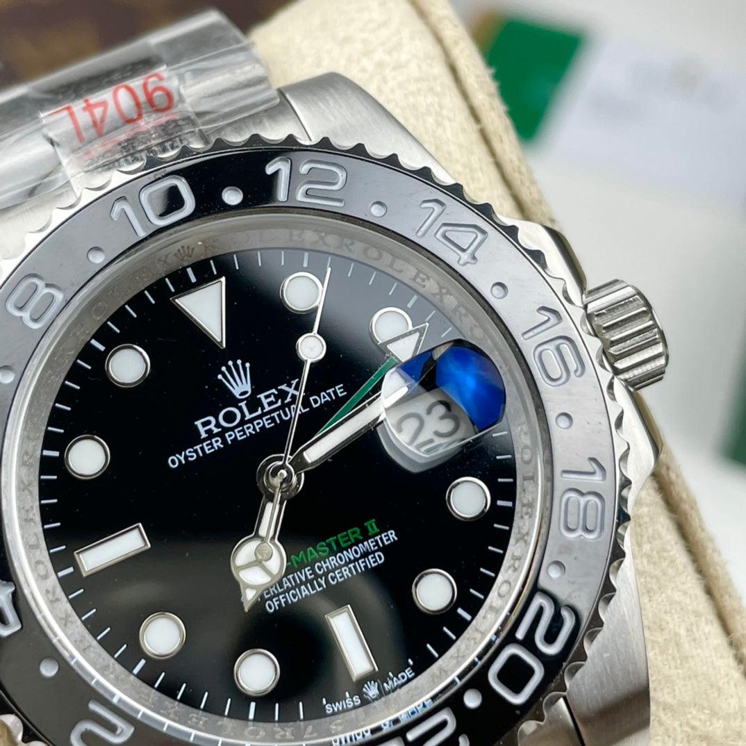 Rolex GMT-Master II "Batman" with a black dial and a Ceramic Bezel. - tntwear1