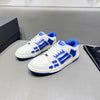 AMR Skel Top Low Blue and White Sneakers-156 - tntwear1