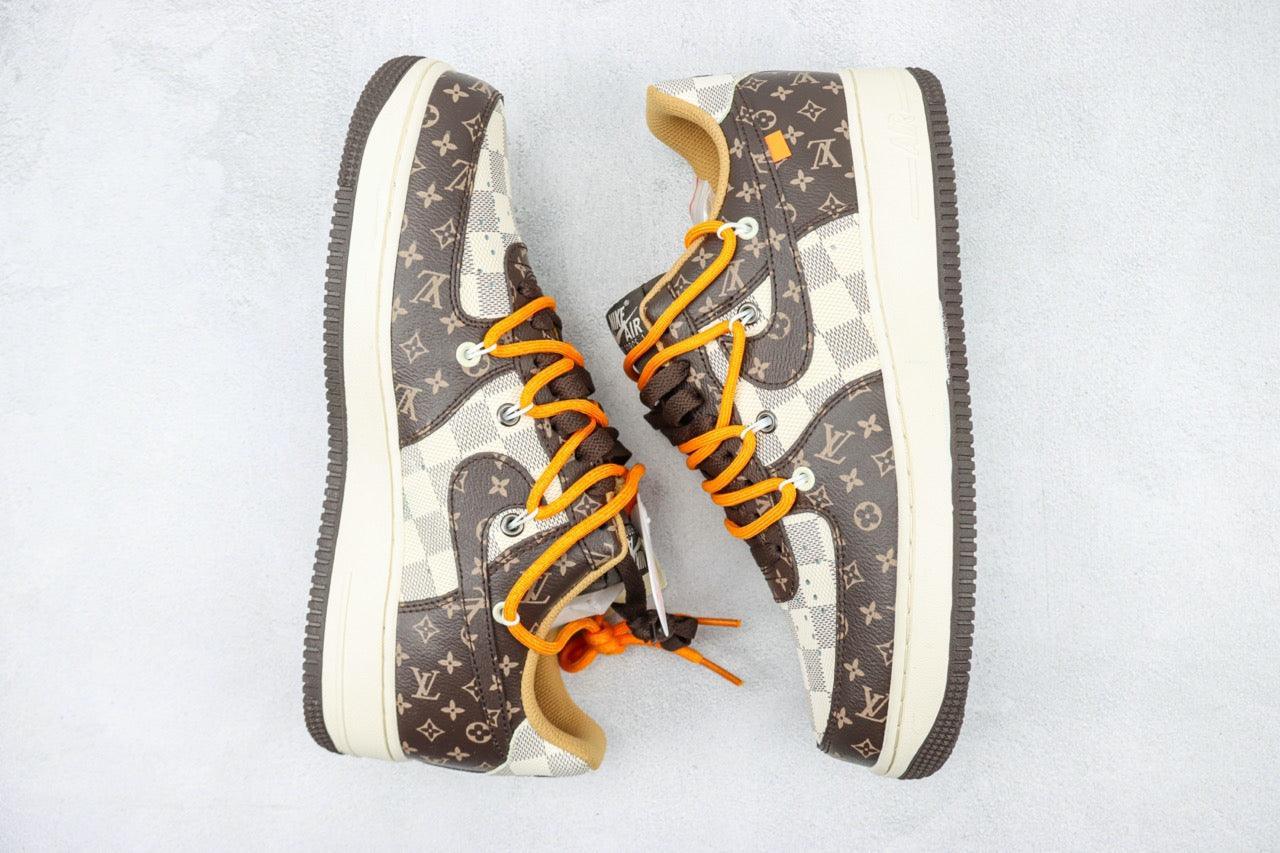 Custom Lv x Air Force 1 Low 07 CV1724-113 - tntwear1