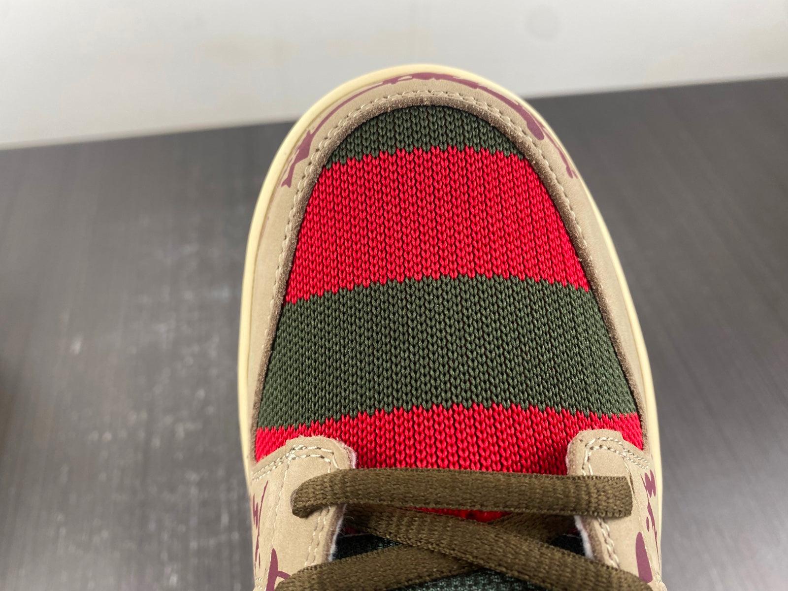 Custom SB Dunk Low “Freddy Krueger” - tntwear1