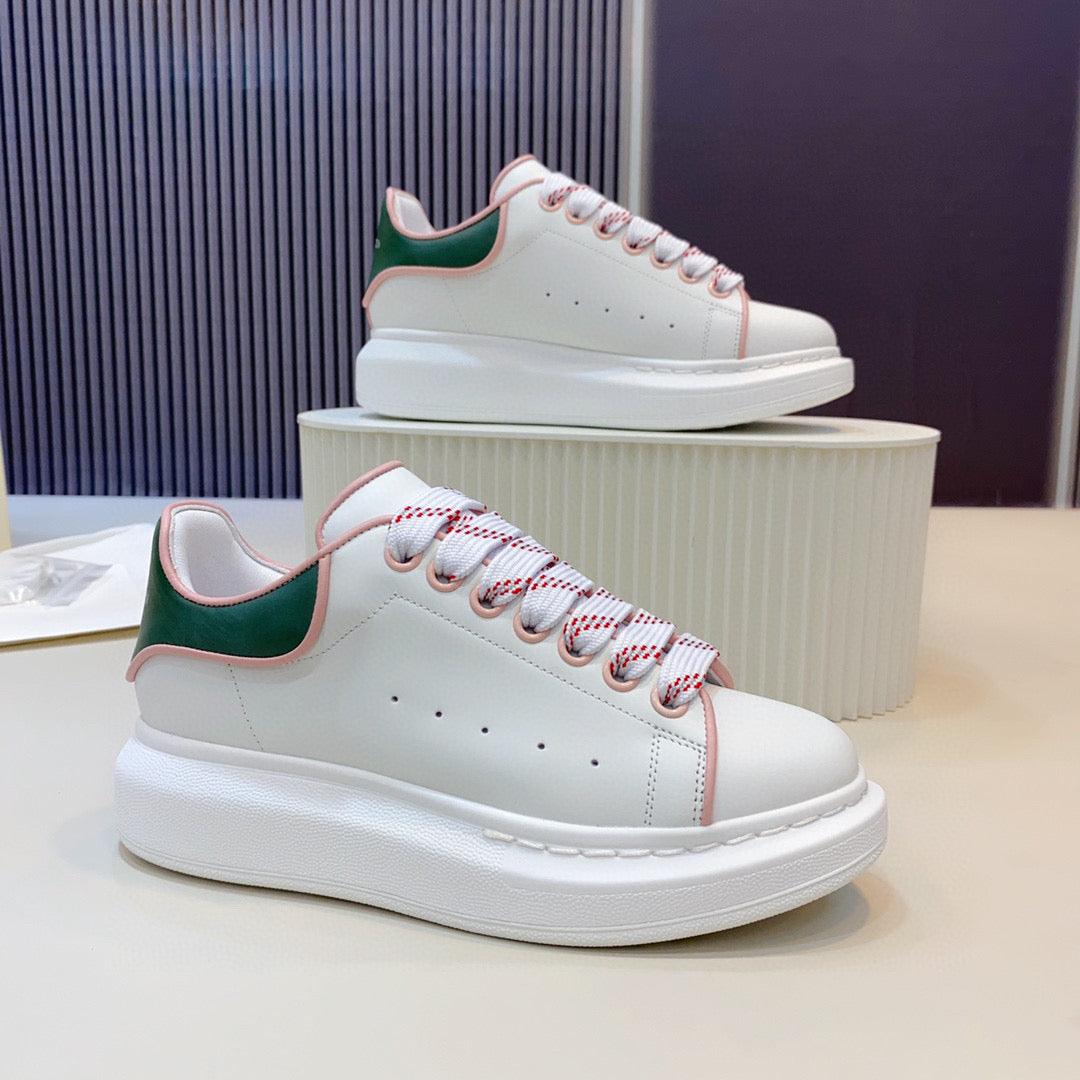 ALMC Oversized Green and White Sneakers-037 - tntwear1