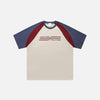 Y2K Letter Striped Print T-shirt - tntwear1