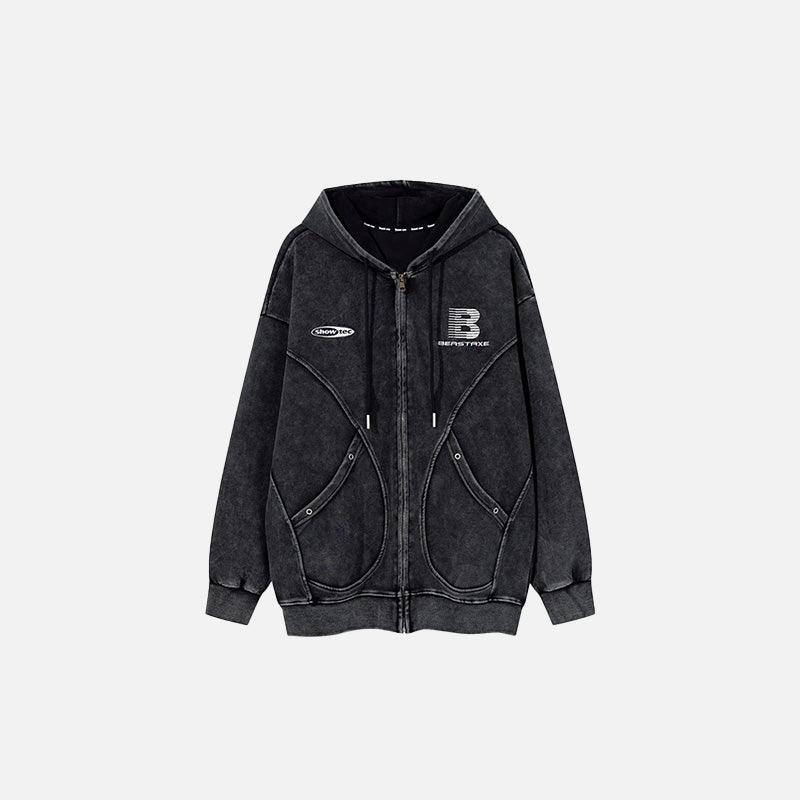 Urban Zip-Track Hoodie - tntwear1