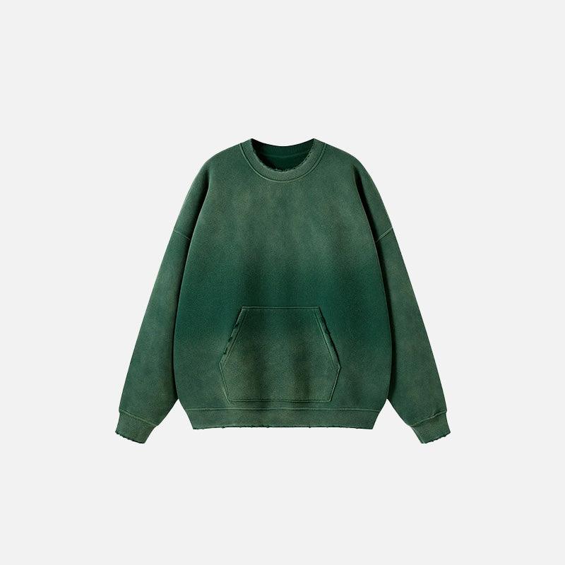 Washed Oversized Sweatshirt - tntwear1