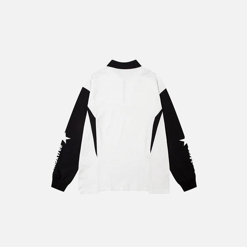 Star Track Zip-Up Sweatshirt - tntwear1