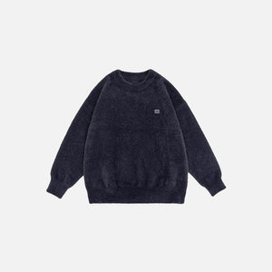 Fuzzy Cozy Knitted Sweater - tntwear1