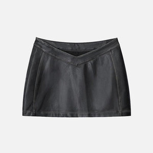 PU Leather Women's Retro Skirt - tntwear1