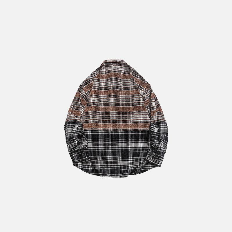 Urban Plaid Shirt - tntwear1