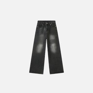 Wide-Leg Cowboy Denim Jeans - tntwear1