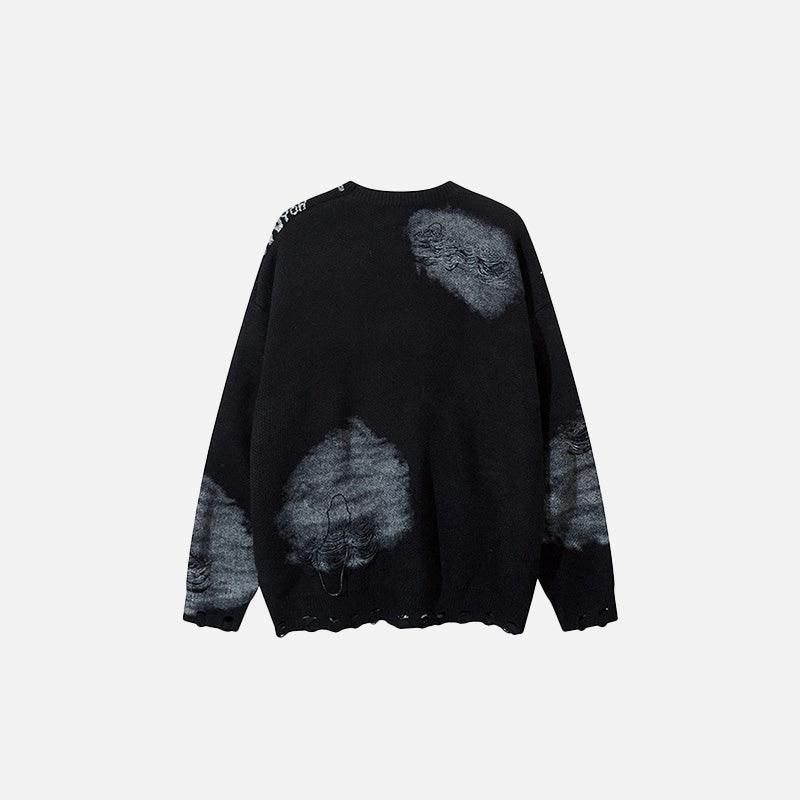 Shadow Chains Knit Sweater - tntwear1