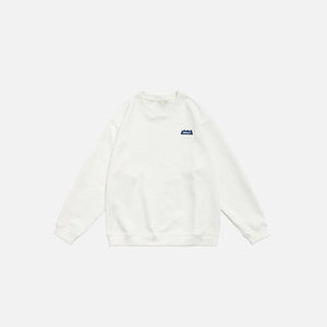 Solid Embroidered Sweatshirt - tntwear1