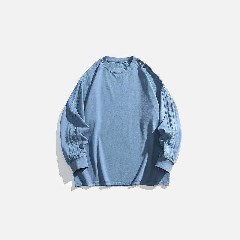 Blank Comfort Long Sleeve T-shirt - tntwear1