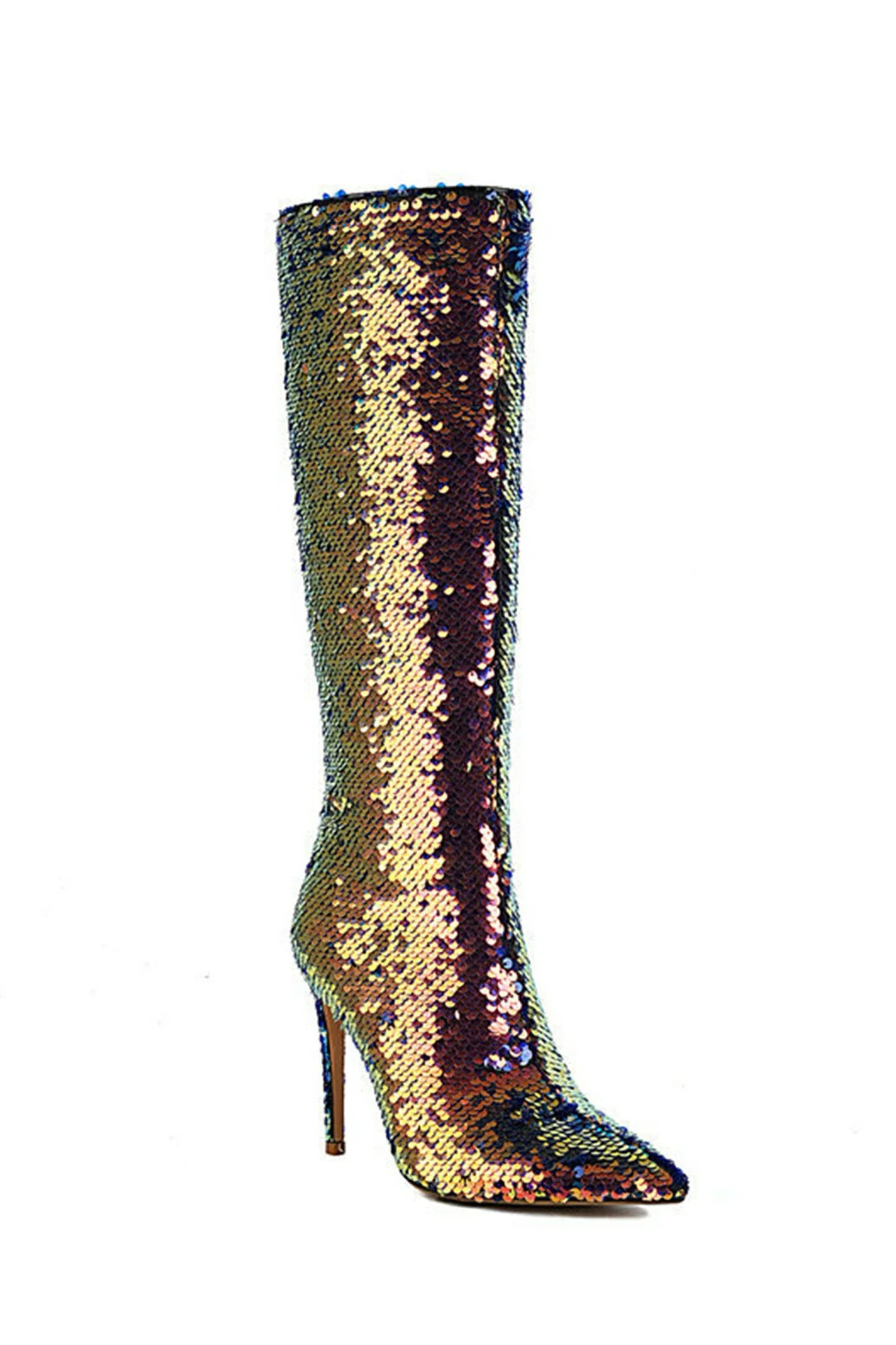 Bryston Sequin Pattern Boots