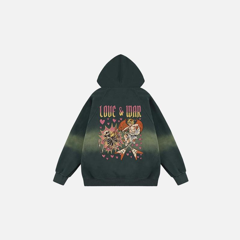 Battle Of The Hearts Hoodie - tntwear1