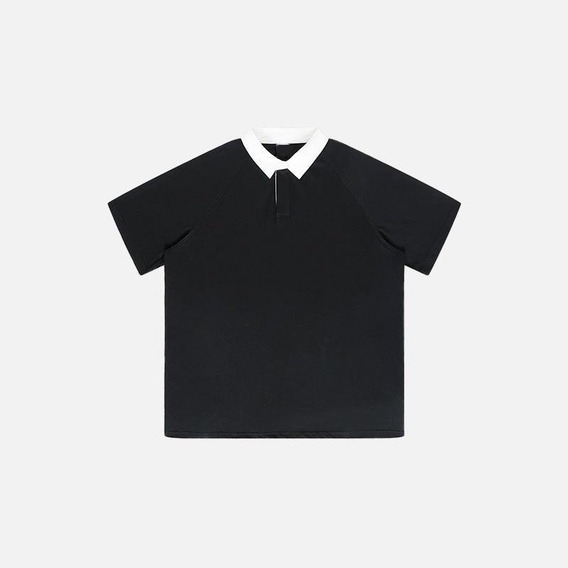 Y2k Loose Polo T-Shirt - tntwear1