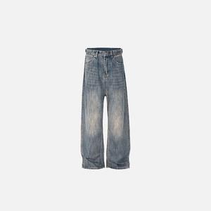 Vintage Wide-Leg Distressed Jeans - tntwear1