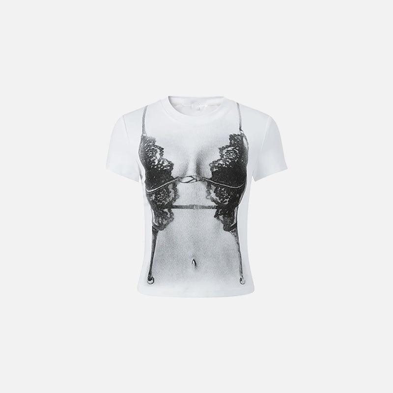 Y2k Women's Crop Top T-shirt - tntwear1