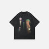 Y2K Star Washed T-shirt - tntwear1