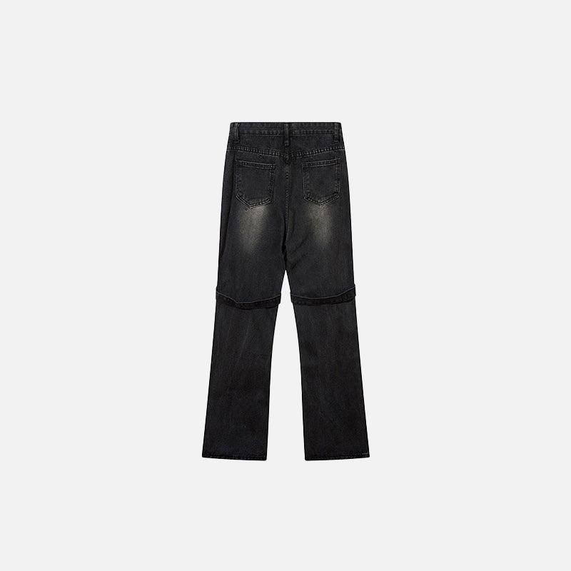 Punk High-waist Gothic Jeans - tntwear1