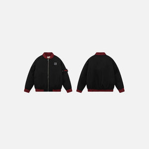 Urban Chic Bomber Varsity Jacket - tntwear1