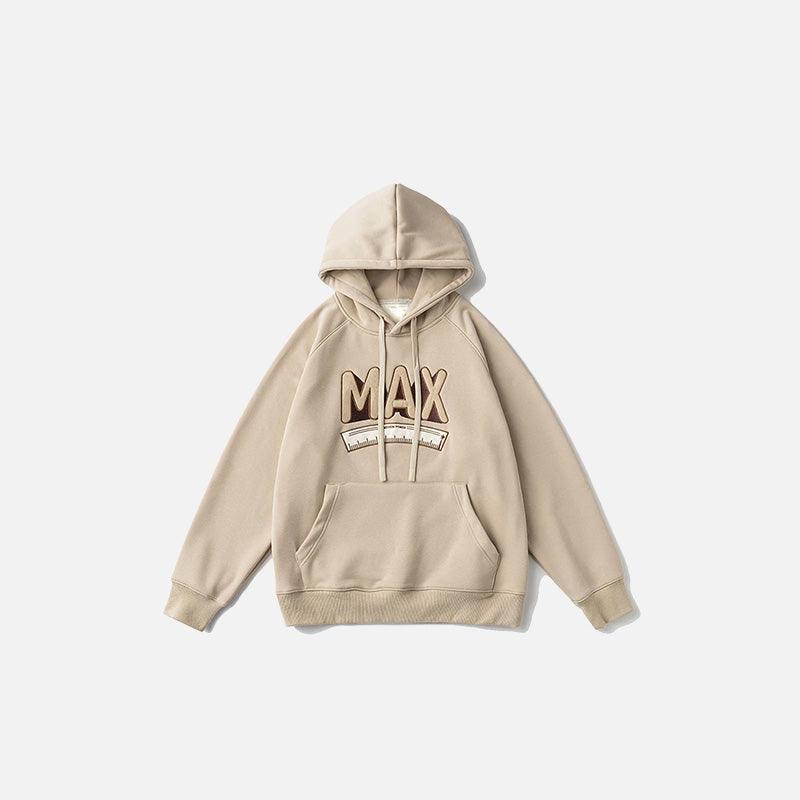 Max Embroidered Oversized Hoodie - tntwear1