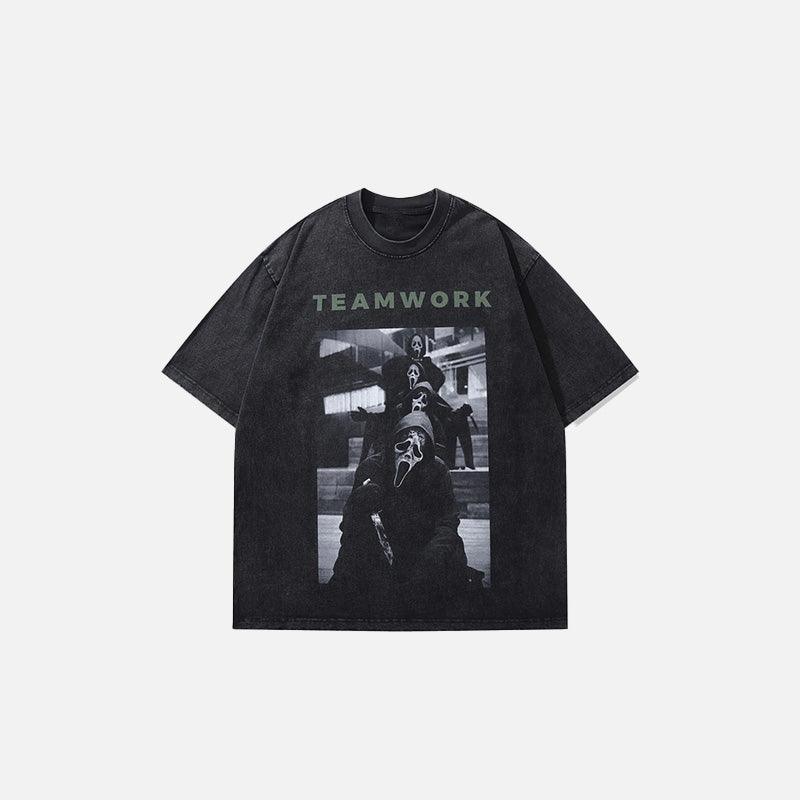 Ghostly Teamwork T-shirt - tntwear1