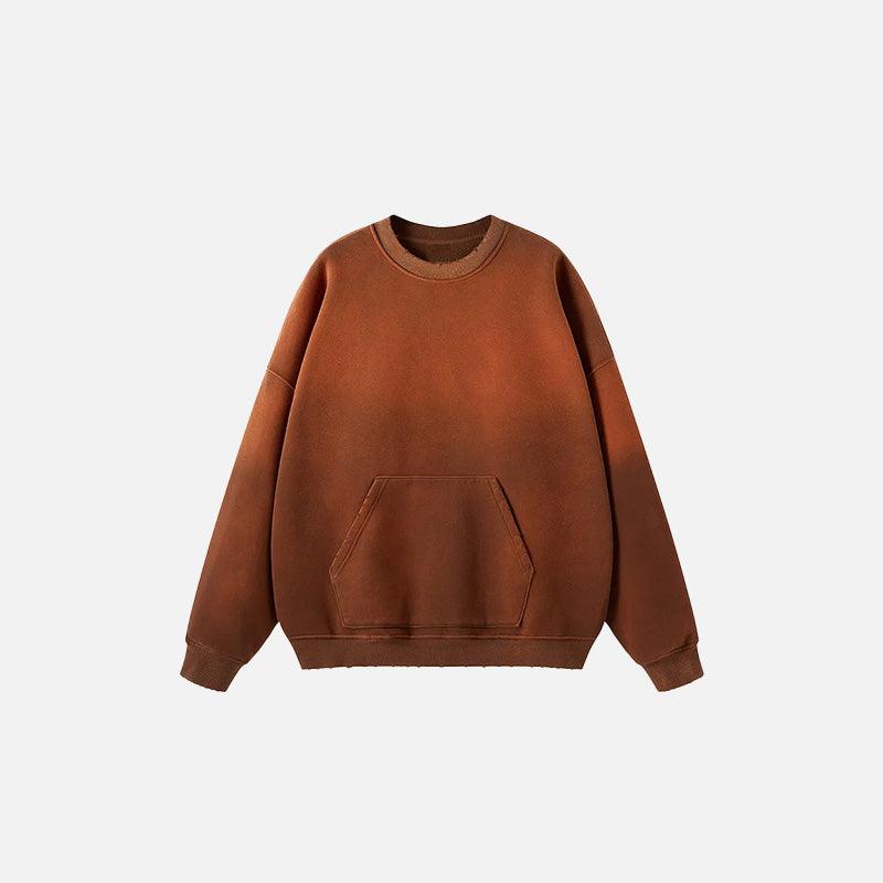 Washed Oversized Sweatshirt - tntwear1