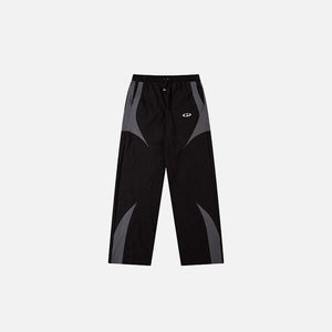 Y2K Black Patchwork Pants - tntwear1