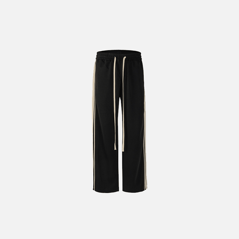 Side Stripe Drawstring Pants - tntwear1