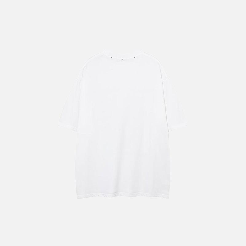 90's Spiky Head Loose T-shirt - tntwear1