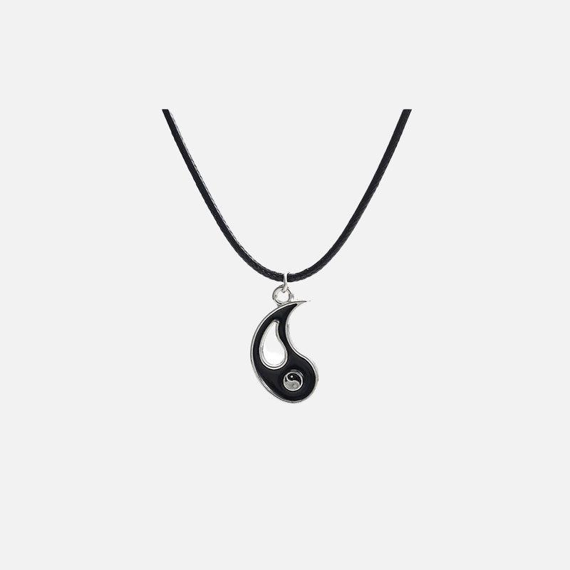 Yin-Yang Puzzle Pendant Necklace - tntwear1