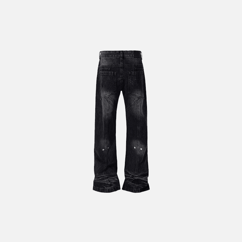 Y2k Retro Stitching Jeans - tntwear1