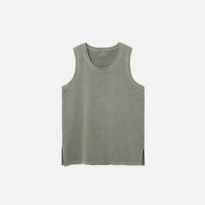 Side Slit Unisex Sleeveless T-shirt - tntwear1