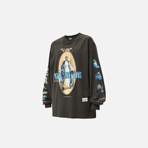 Virgin Mary Long-sleeved T-shirt - tntwear1