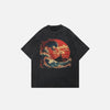 Great Wave Sun Graphic T-shirt - tntwear1