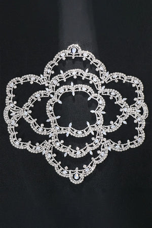 Dayanna Diamond Floral Hairband