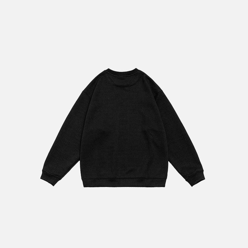 Solid Embroidered Sweatshirt - tntwear1