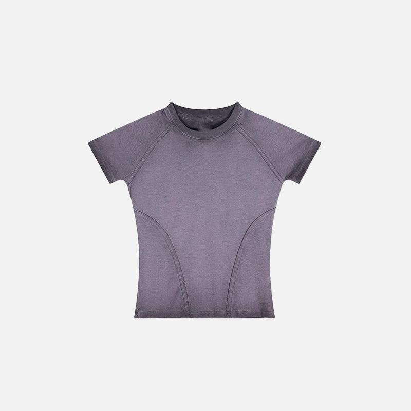 Women's Retro Elastic T-Shirt - tntwear1