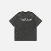 Vintage Retro Embroidery Patch T-shirt - tntwear1