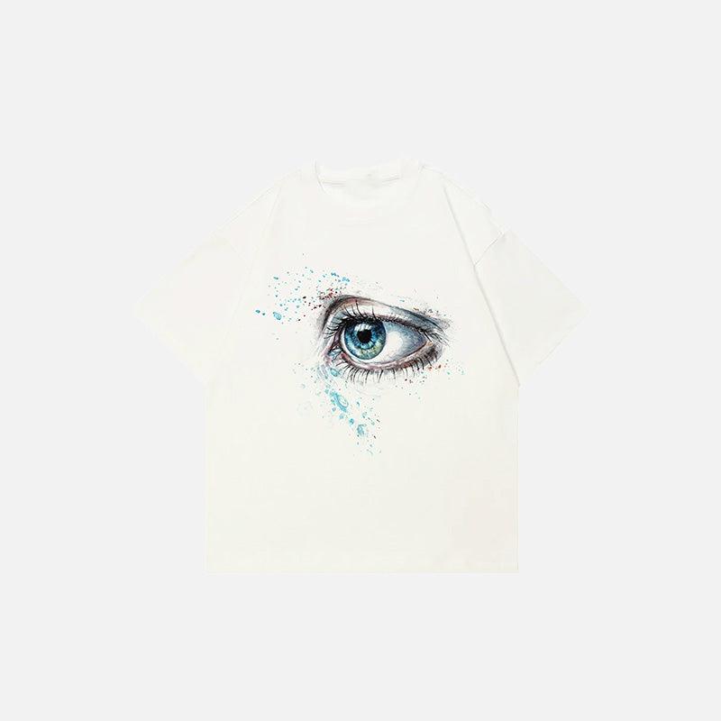 Ethereal Gaze Artistic Eye T-shirt - tntwear1