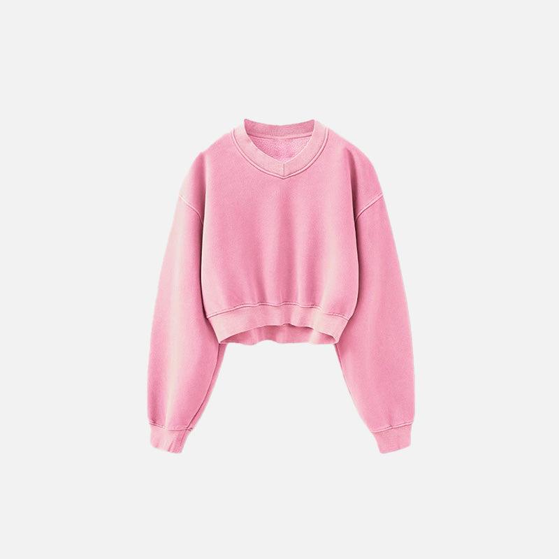 Women's Fleece Cropped Sweatshirt - tntwear1