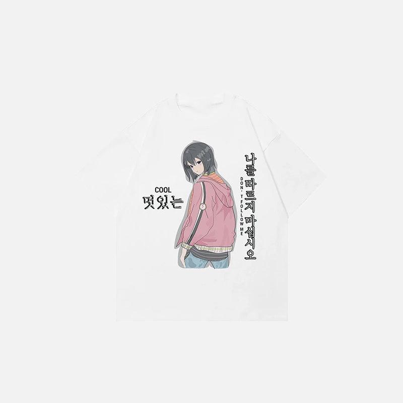 Y2K Sweater Anime Girl T-shirt - tntwear1